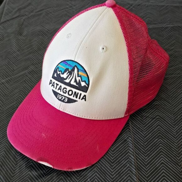 Patagonia Trucker Snap Back Hat 1973 Embroidered - Picture 1 of 7